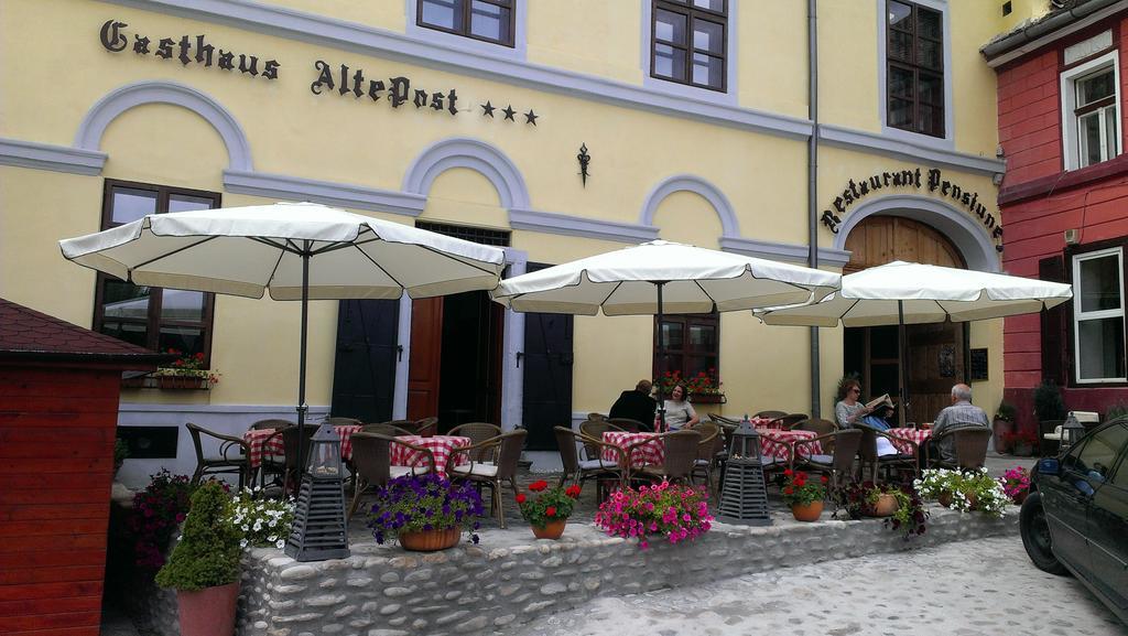 Pensiunea Gasthaus Alte Post Sighisoara Exterior photo